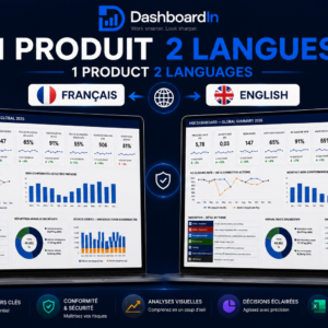 HSE Dashboard — Complete Safety KPI Tracker SST et environnement Tableau de bord