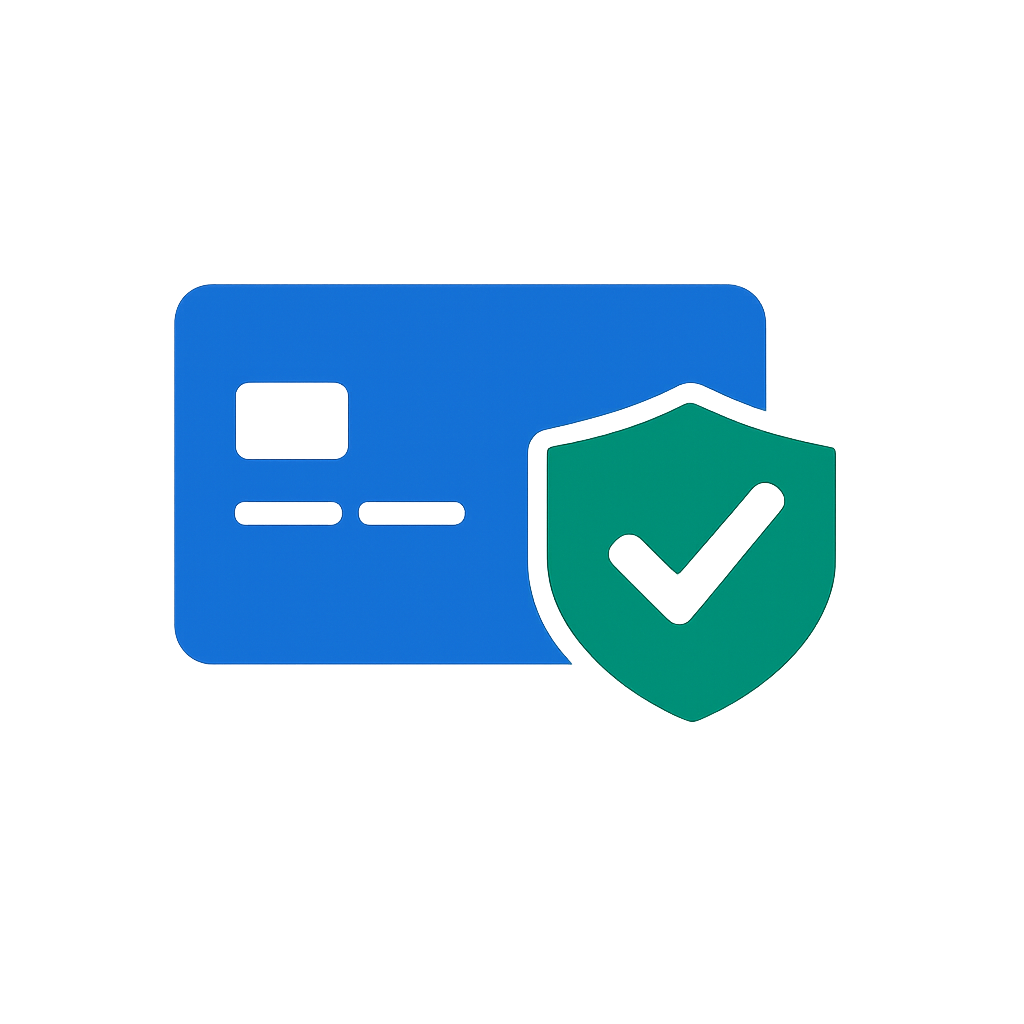 Secure payment by credit card, PayPal or crypto